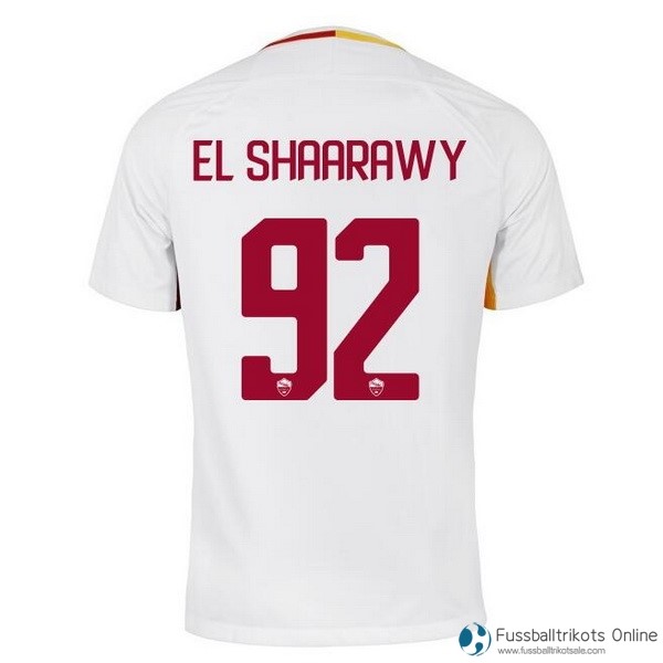 AS Roma Trikot Auswarts EL Shaarawy 2017-18 Fussballtrikots Günstig